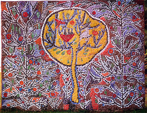 Мозаика Церетели в Пицунде