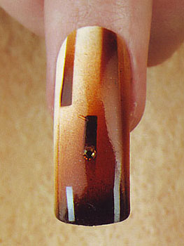Мозаика в оформлении ногтей